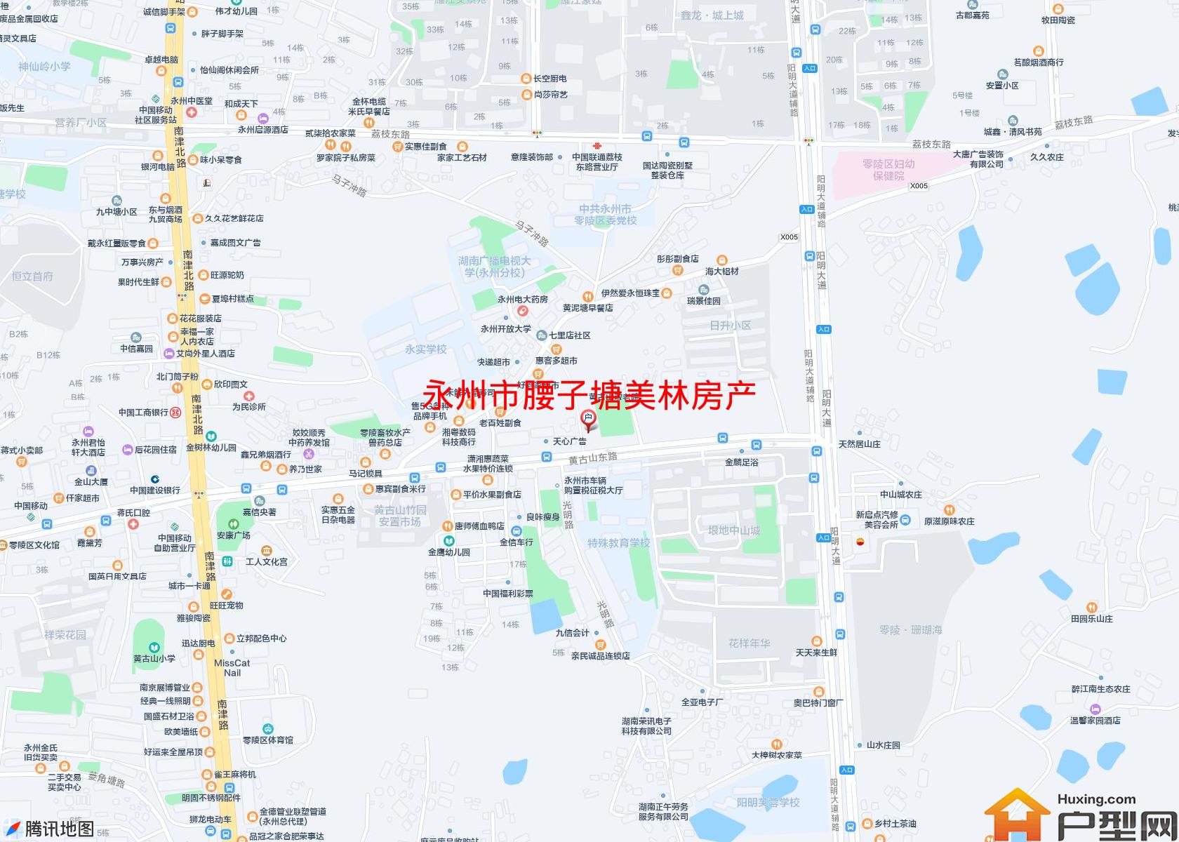 腰子塘美林房产小区 - 户型网
