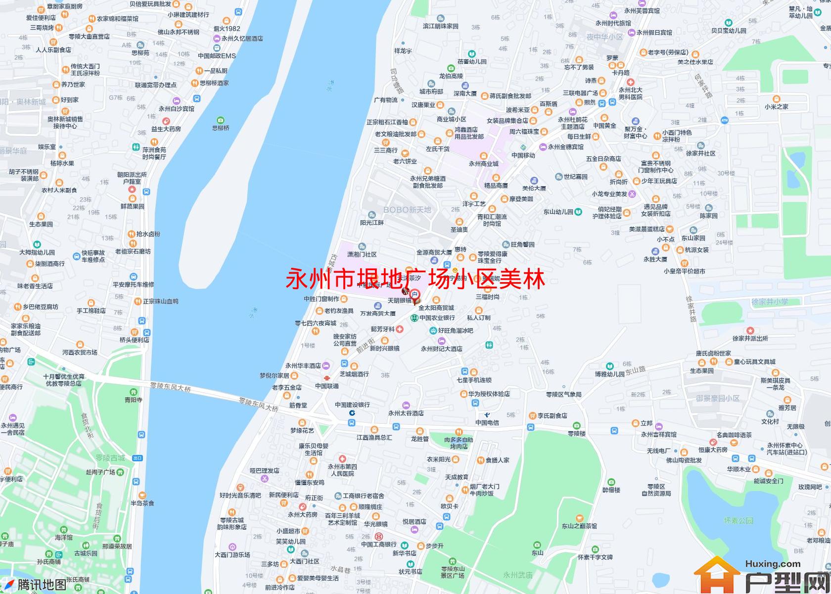 垠地广场小区美林小区 - 户型网
