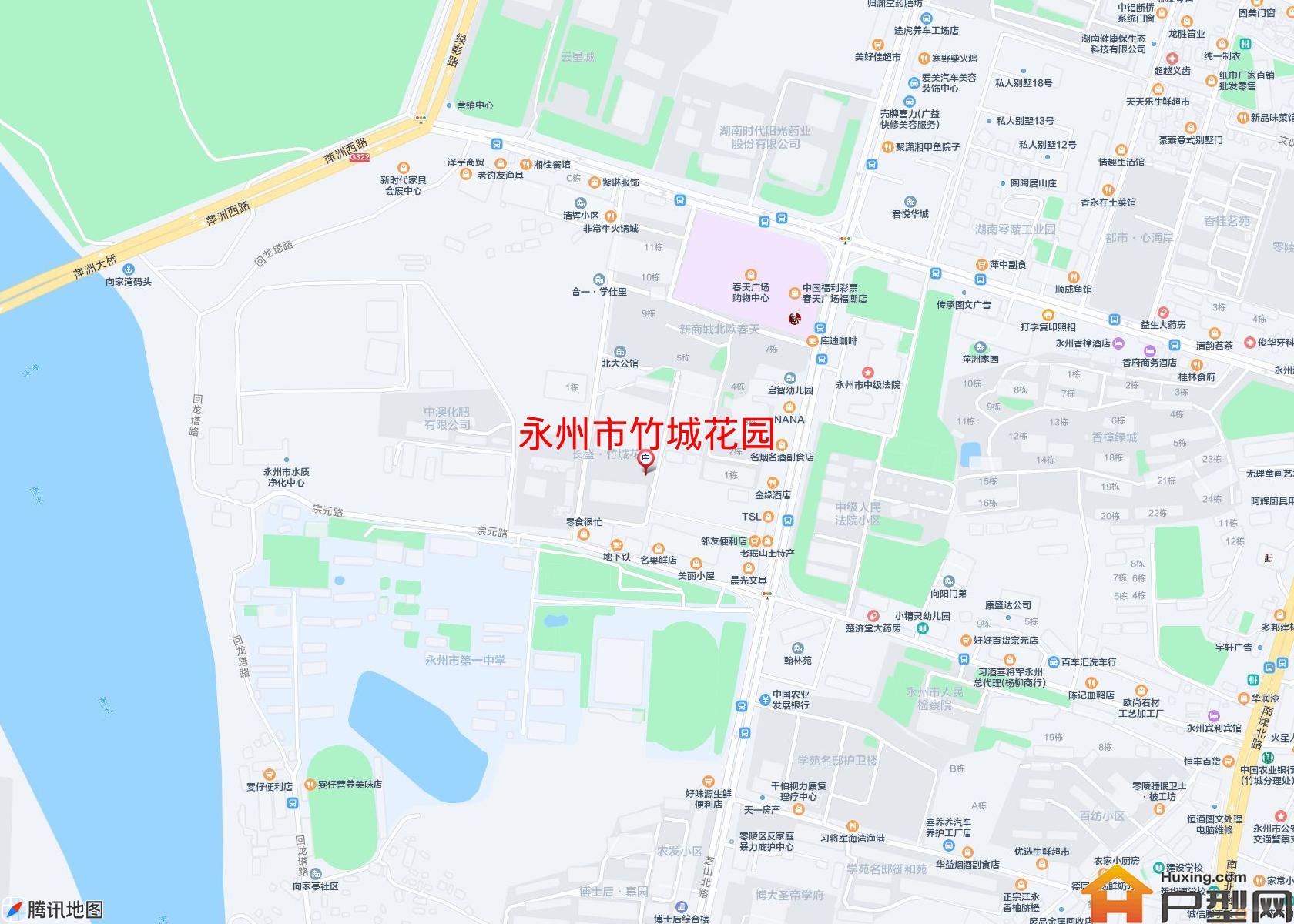 竹城花园小区 - 户型网