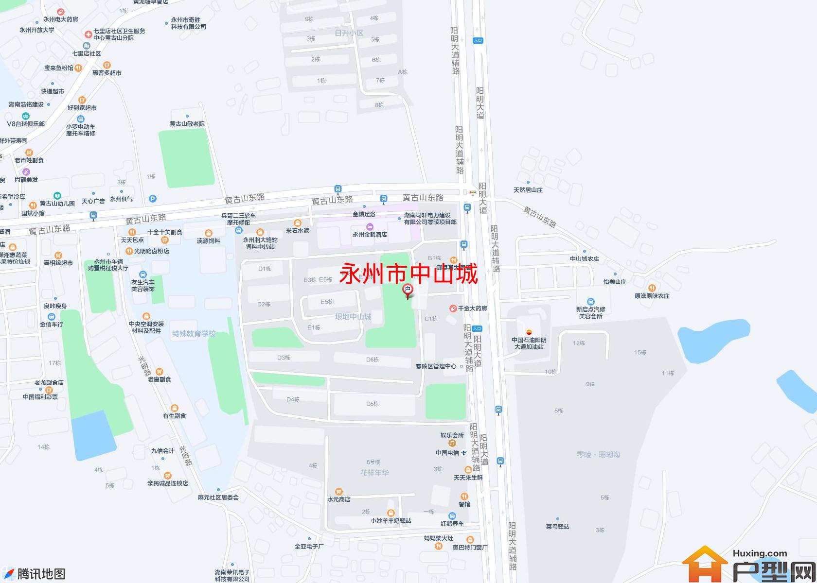 中山城小区 - 户型网