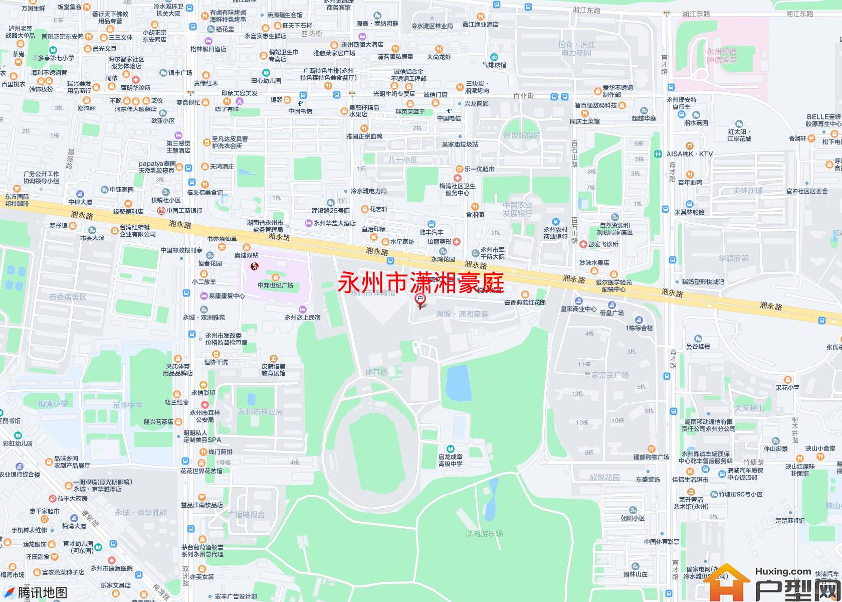潇湘豪庭小区 - 户型网