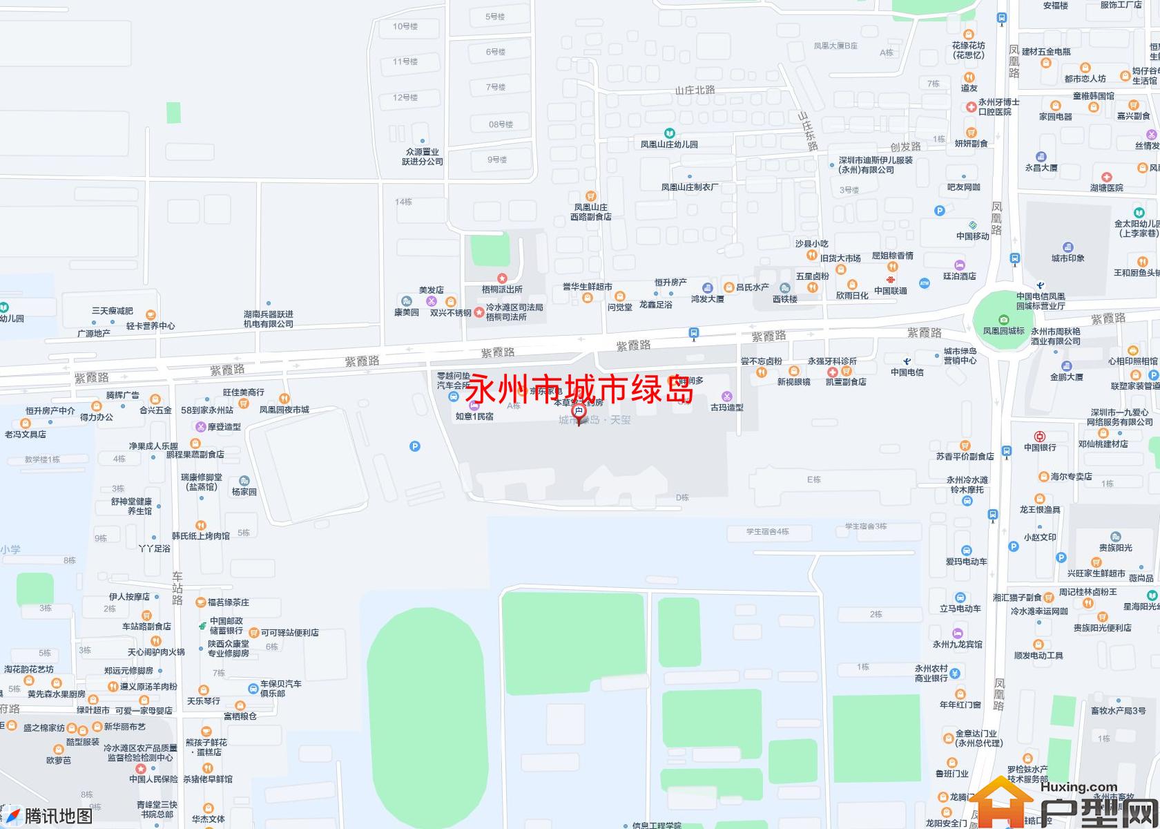 城市绿岛小区 - 户型网