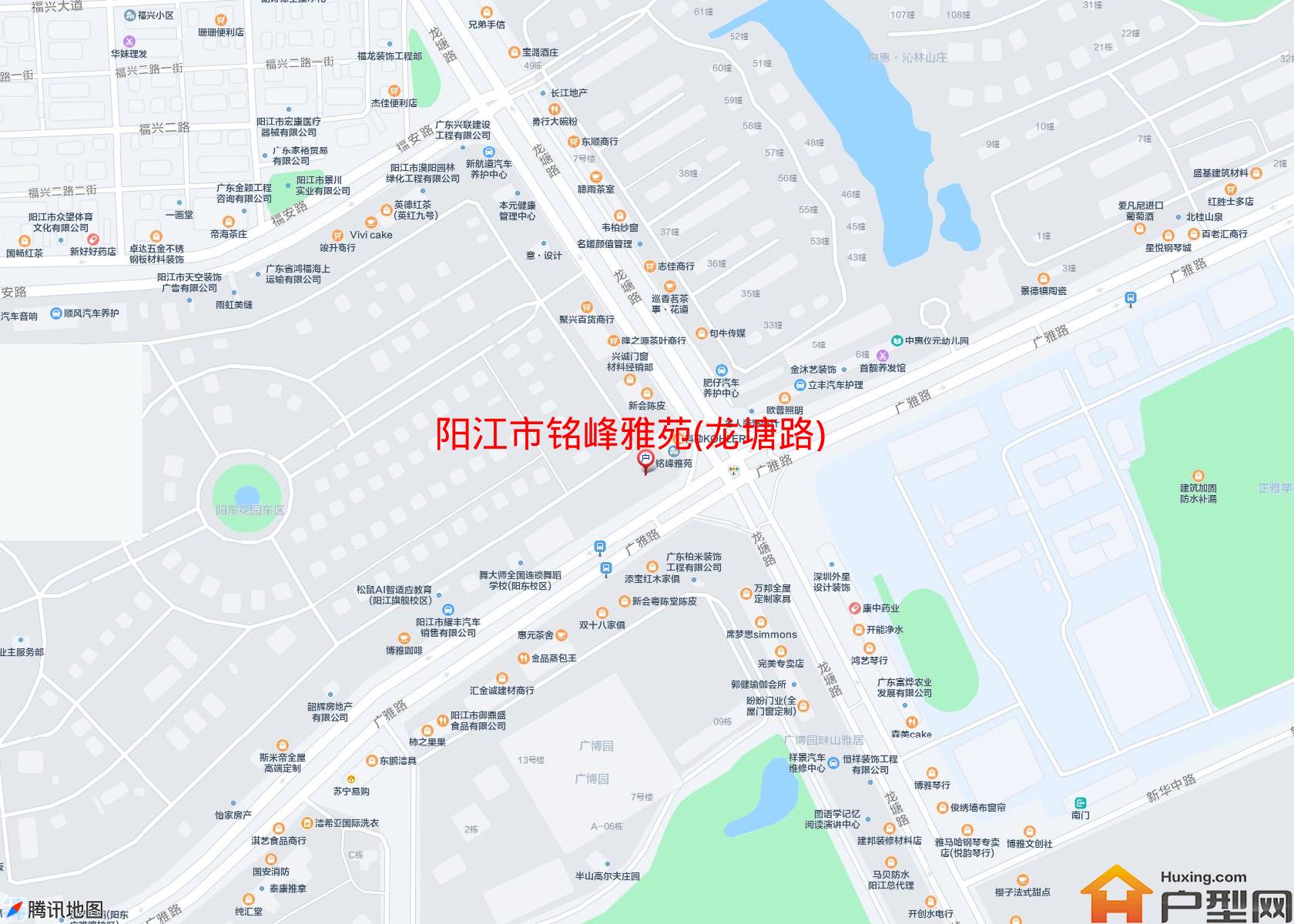 铭峰雅苑(龙塘路)小区 - 户型网