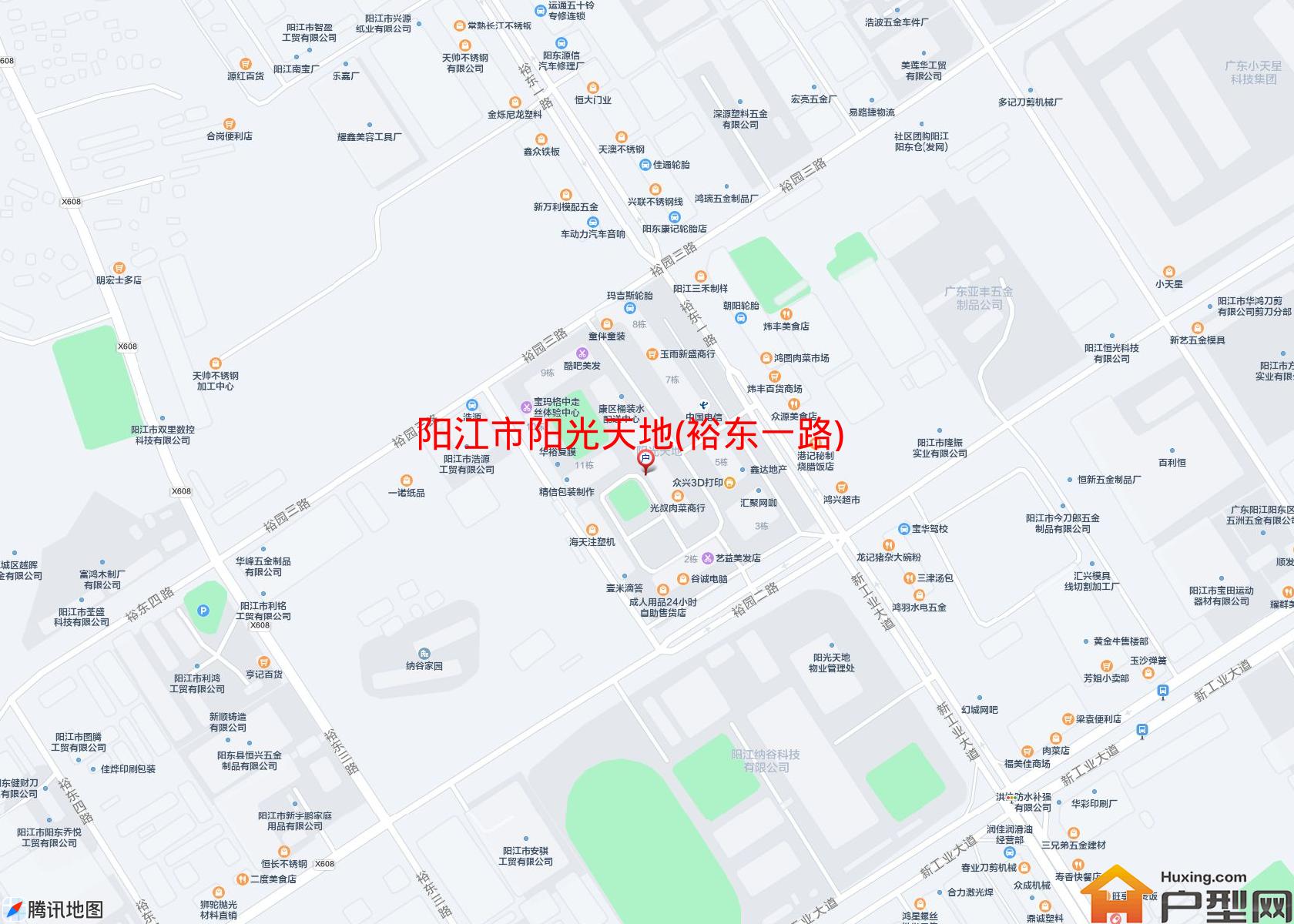 阳光天地(裕东一路)小区 - 户型网