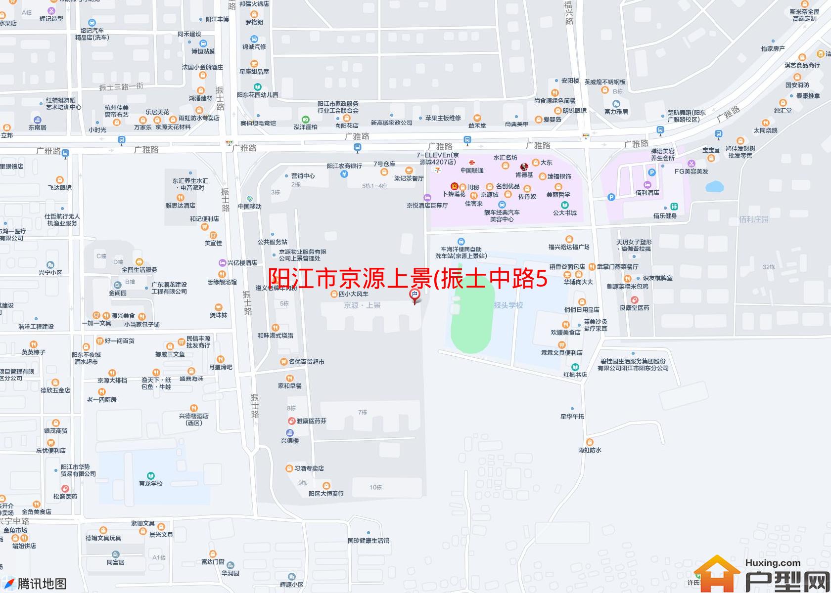 京源上景(振士中路52号)小区 - 户型网