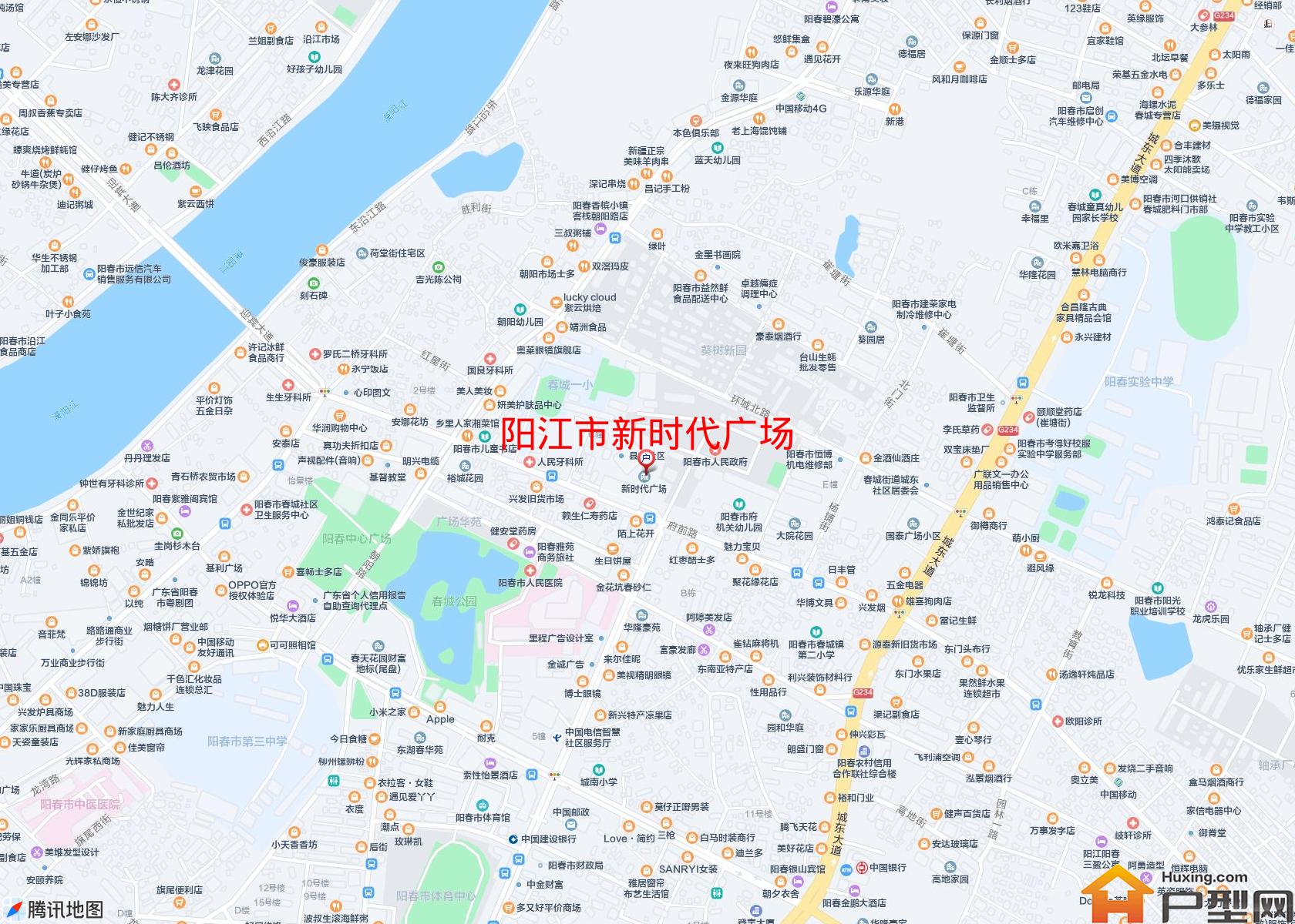 新时代广场小区 - 户型网