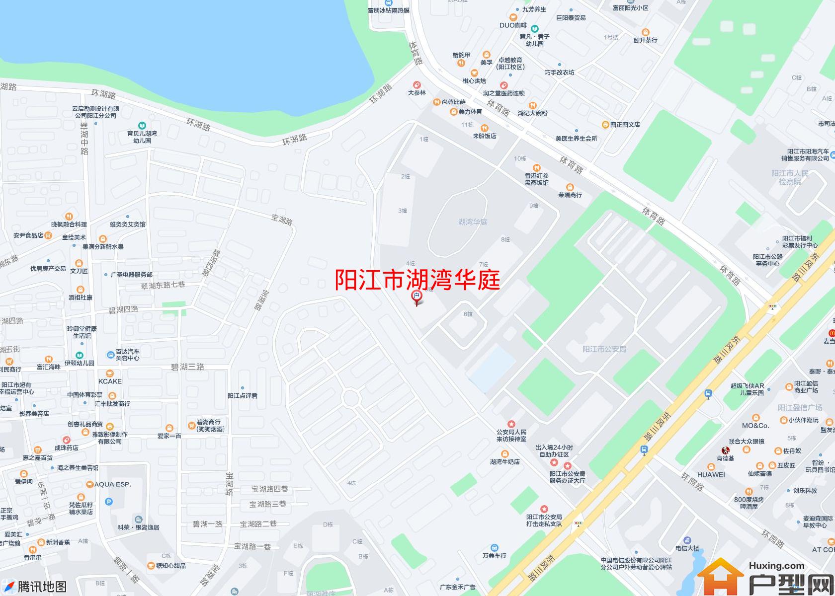 湖湾华庭小区 - 户型网