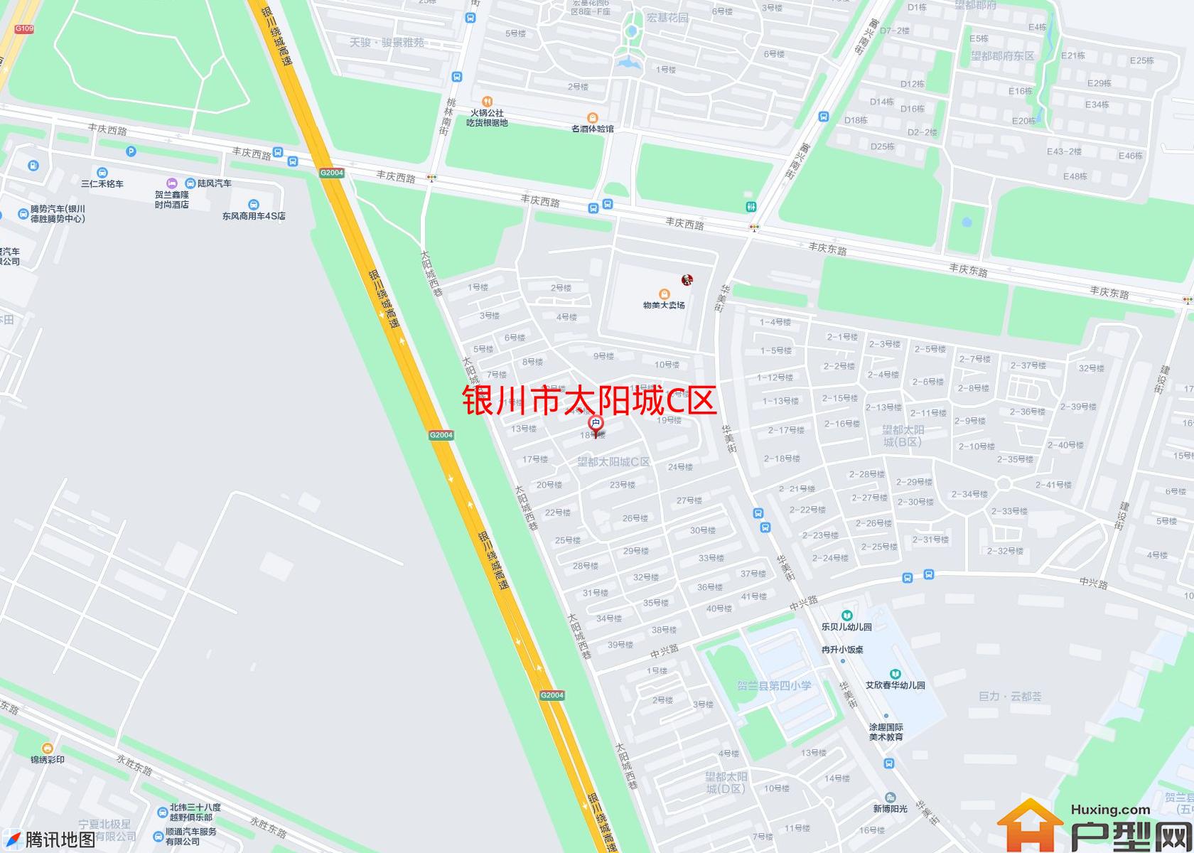 太阳城C区小区 - 户型网
