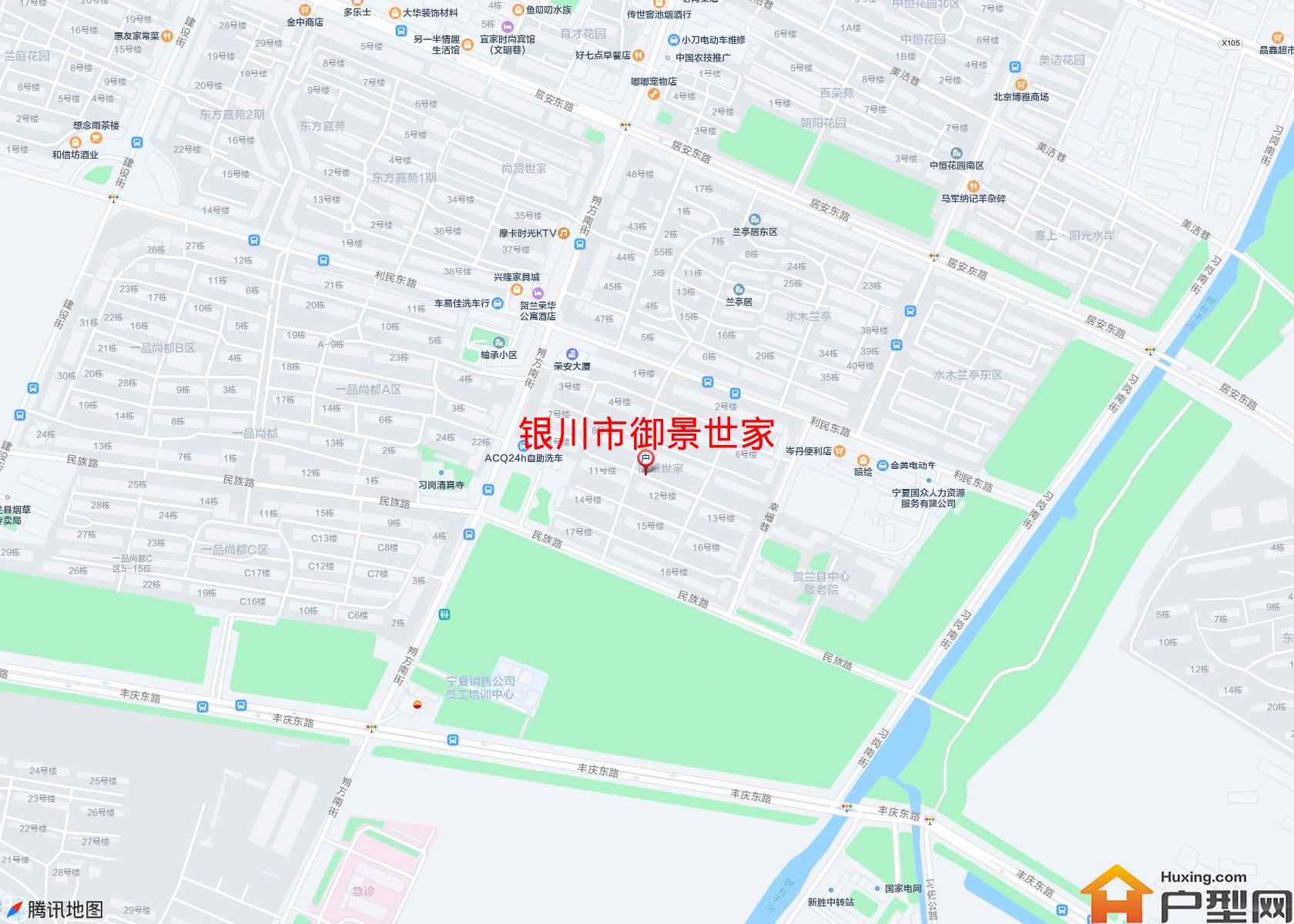 御景世家小区 - 户型网