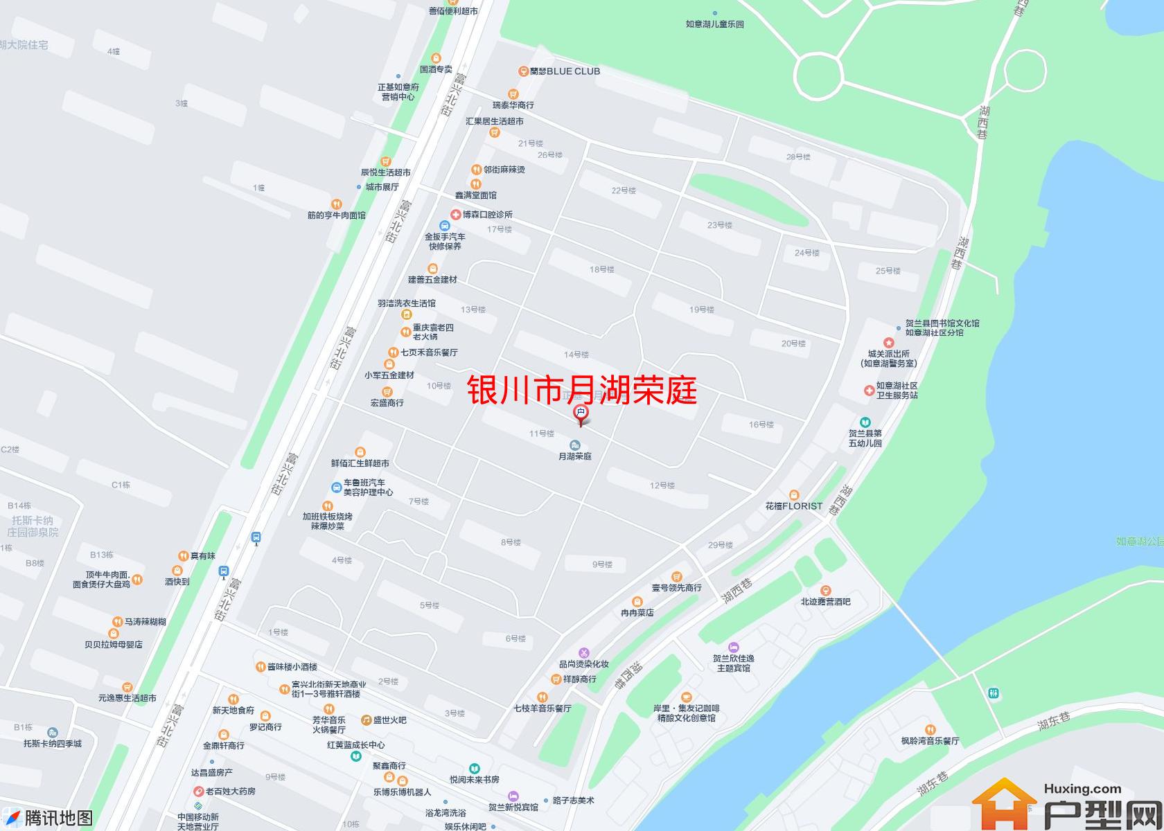 月湖荣庭小区 - 户型网