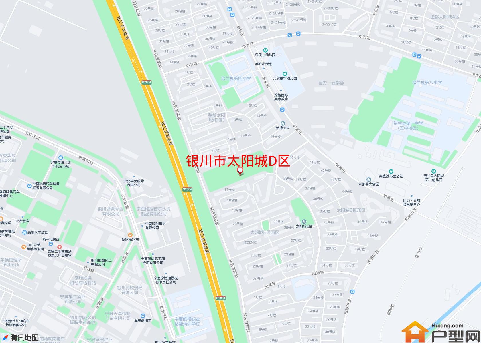太阳城D区小区 - 户型网