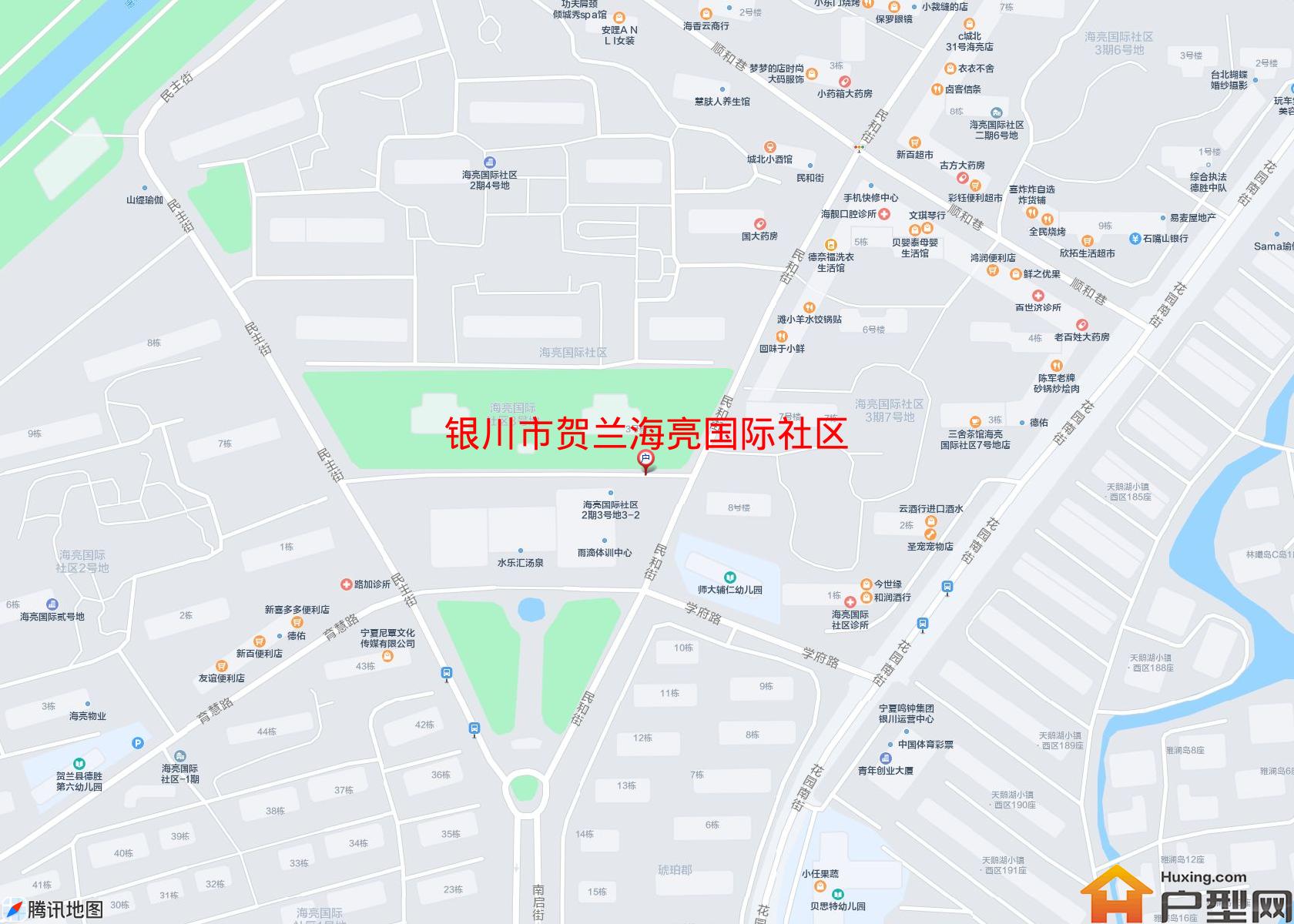 贺兰海亮国际社区小区 - 户型网