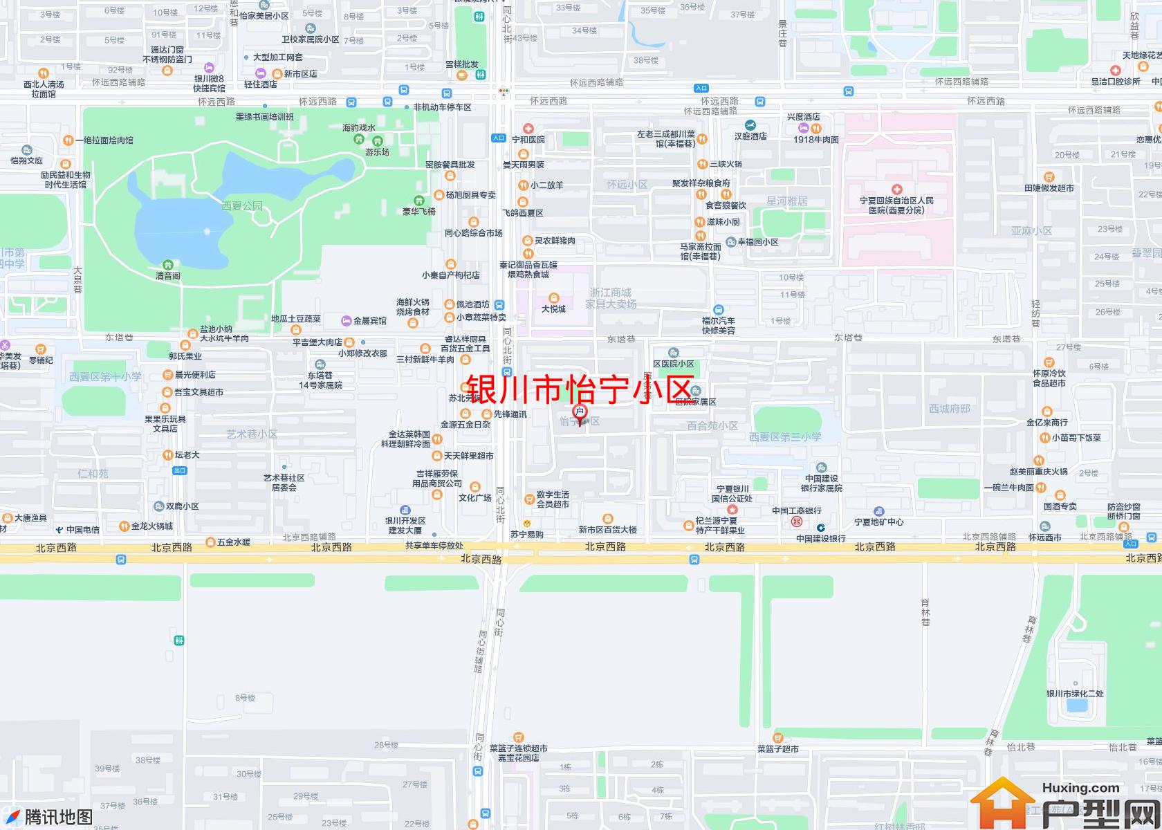 怡宁小区小区 - 户型网