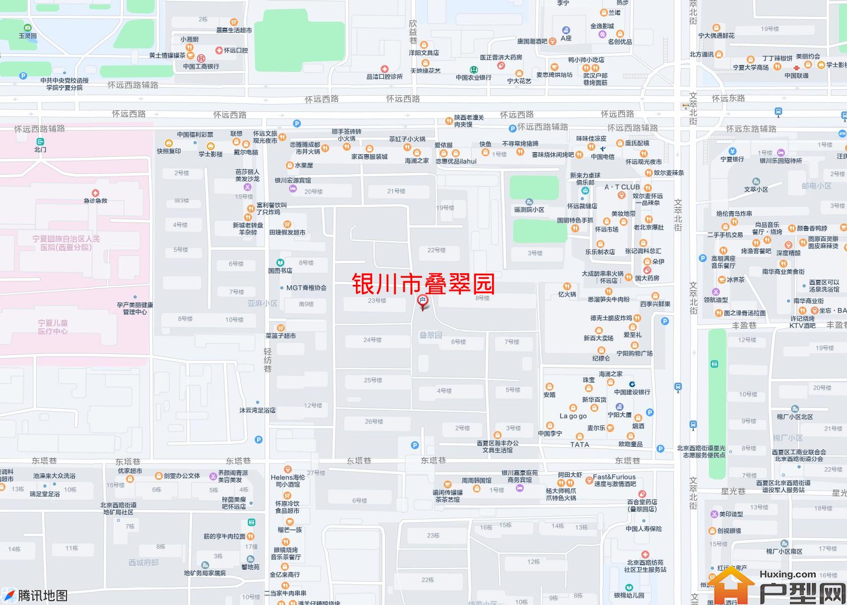 叠翠园小区 - 户型网