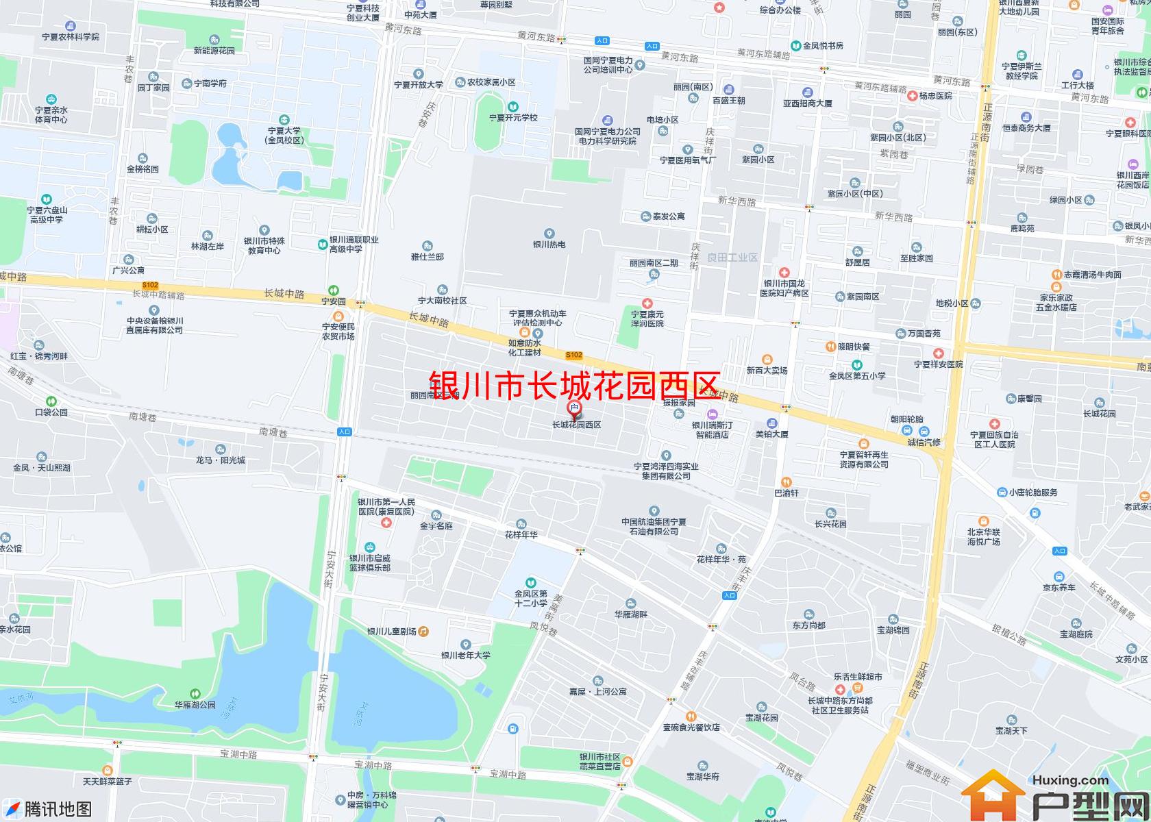 长城花园西区小区 - 户型网