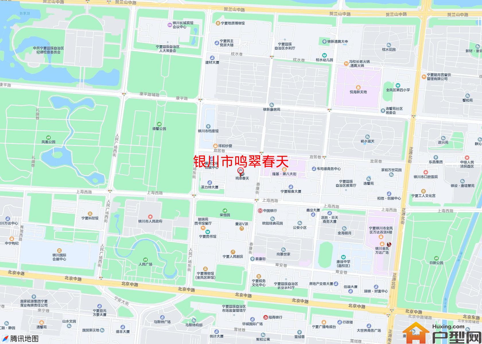 鸣翠春天小区 - 户型网