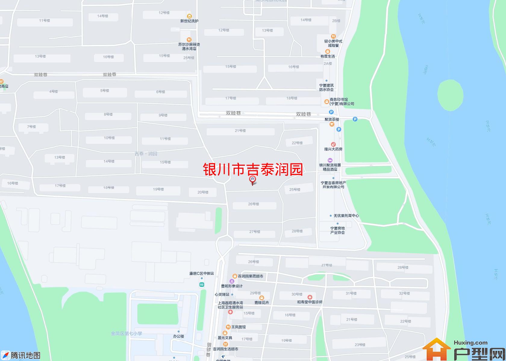 吉泰润园小区 - 户型网
