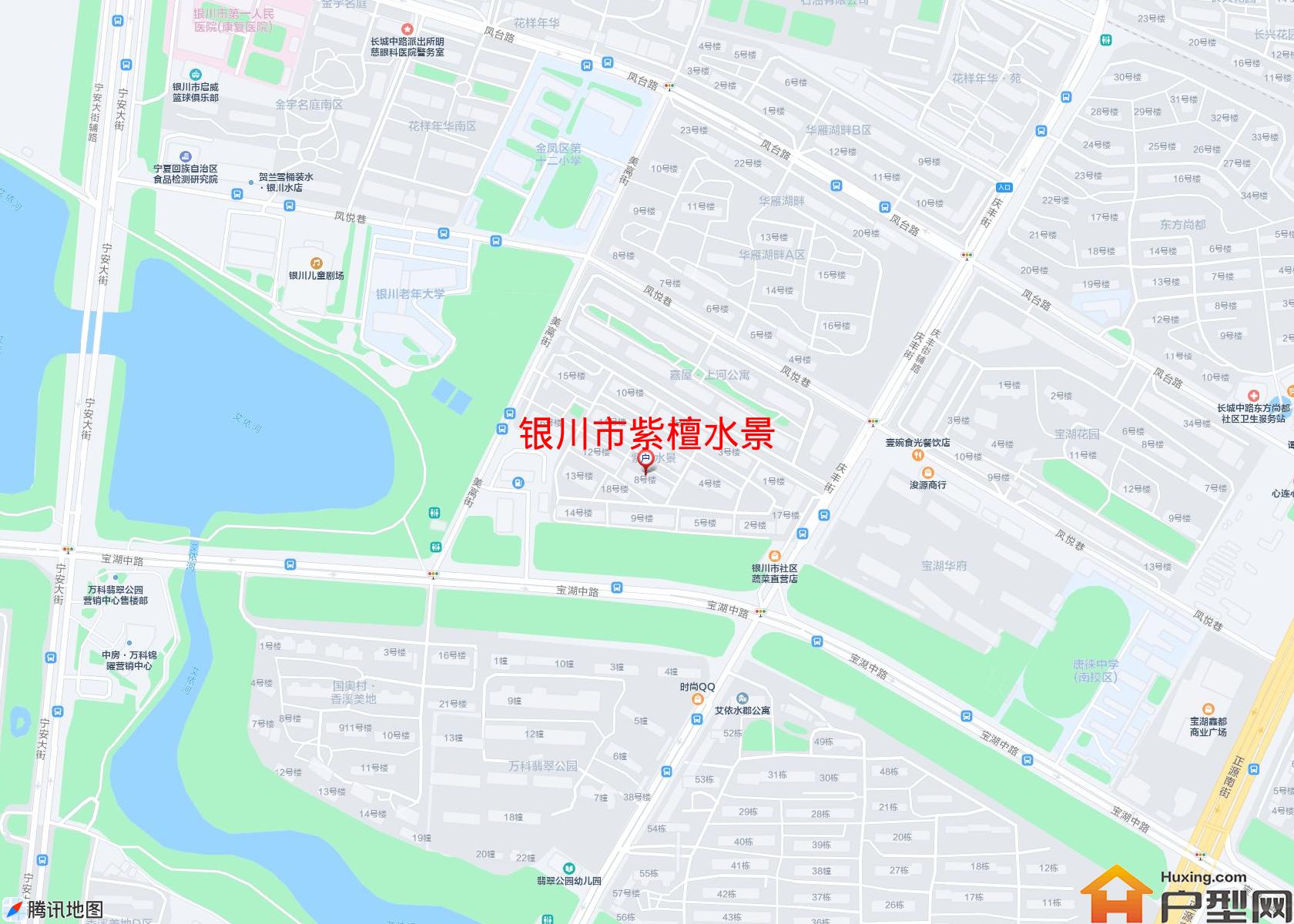 紫檀水景小区 - 户型网