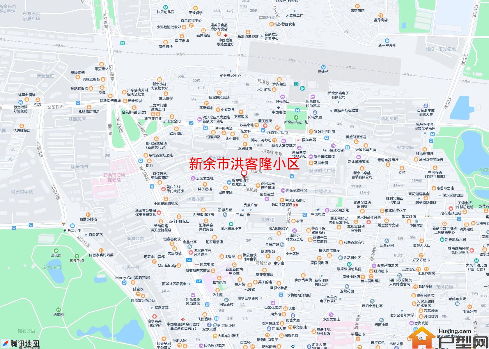 洪客隆小区小区 - 户型网