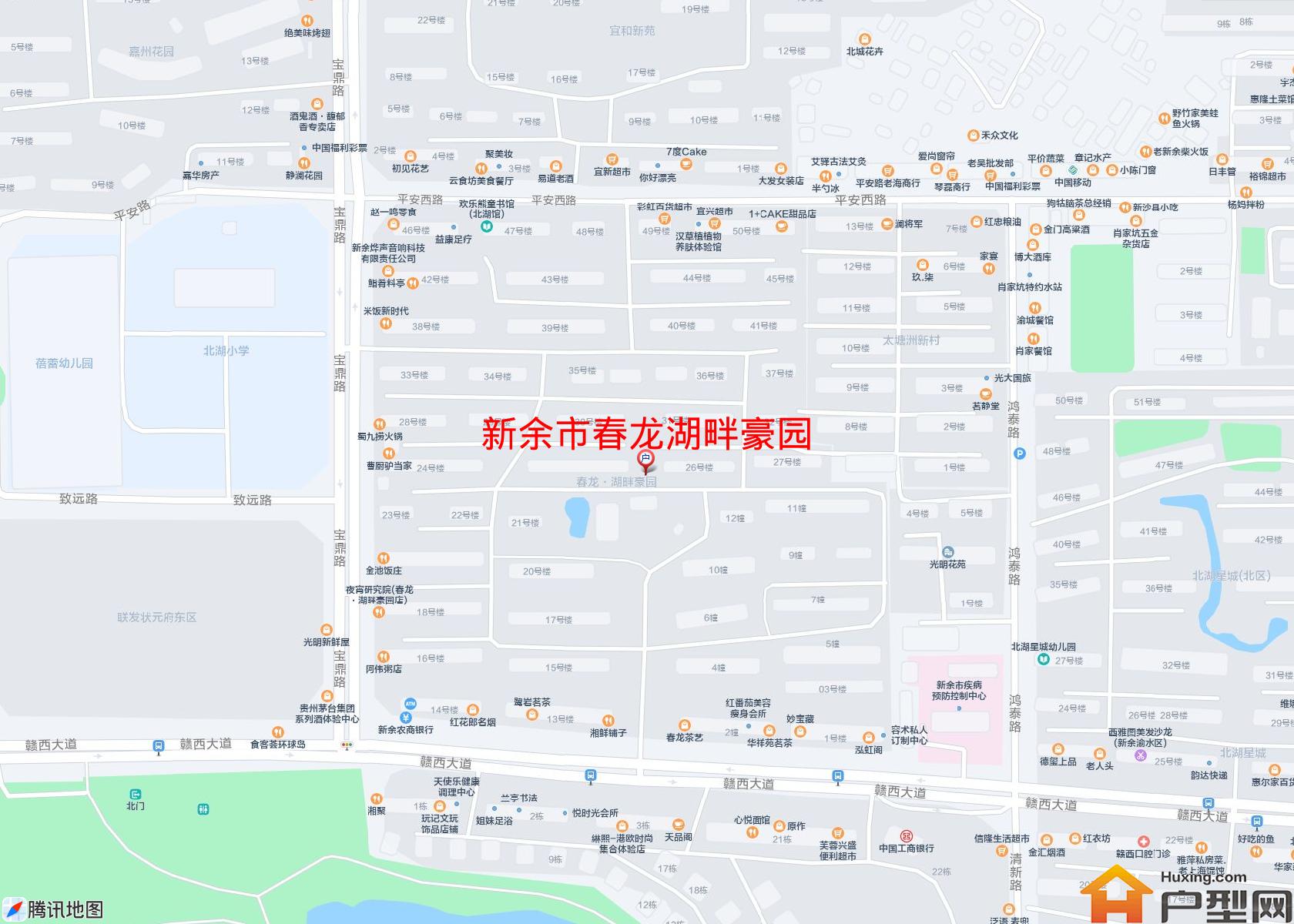 春龙湖畔豪园小区 - 户型网