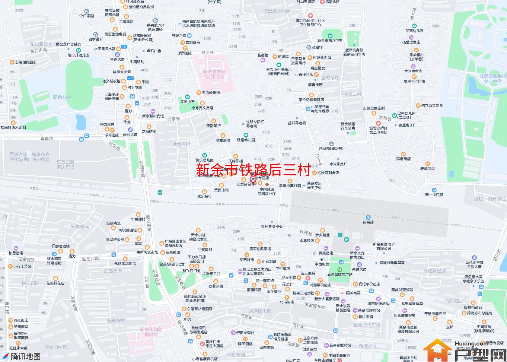 铁路后三村小区 - 户型网