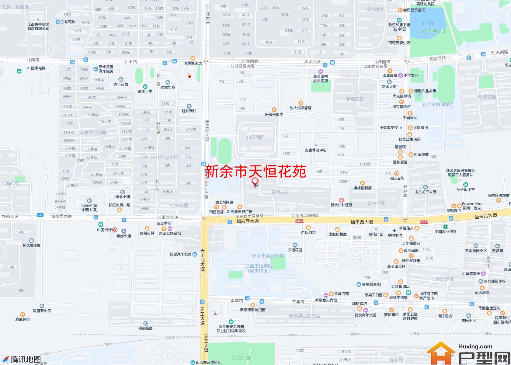 天恒花苑小区 - 户型网