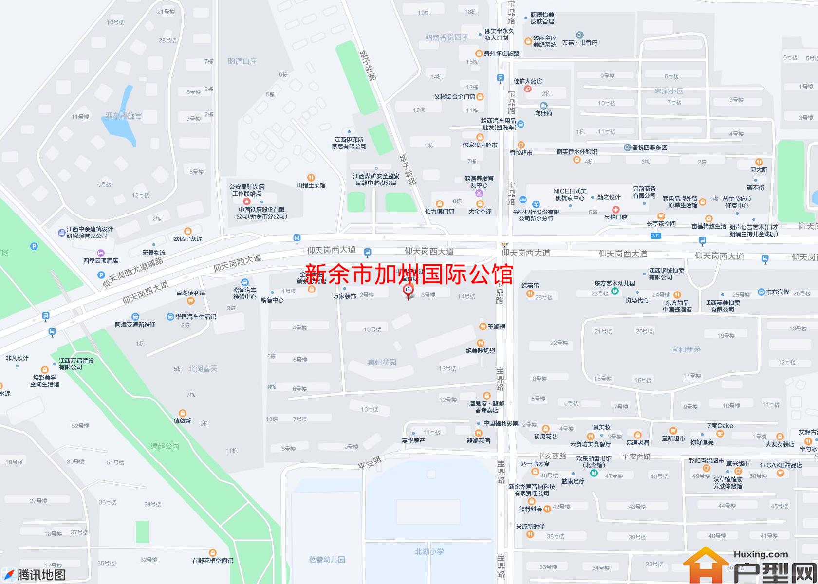 加州国际公馆小区 - 户型网