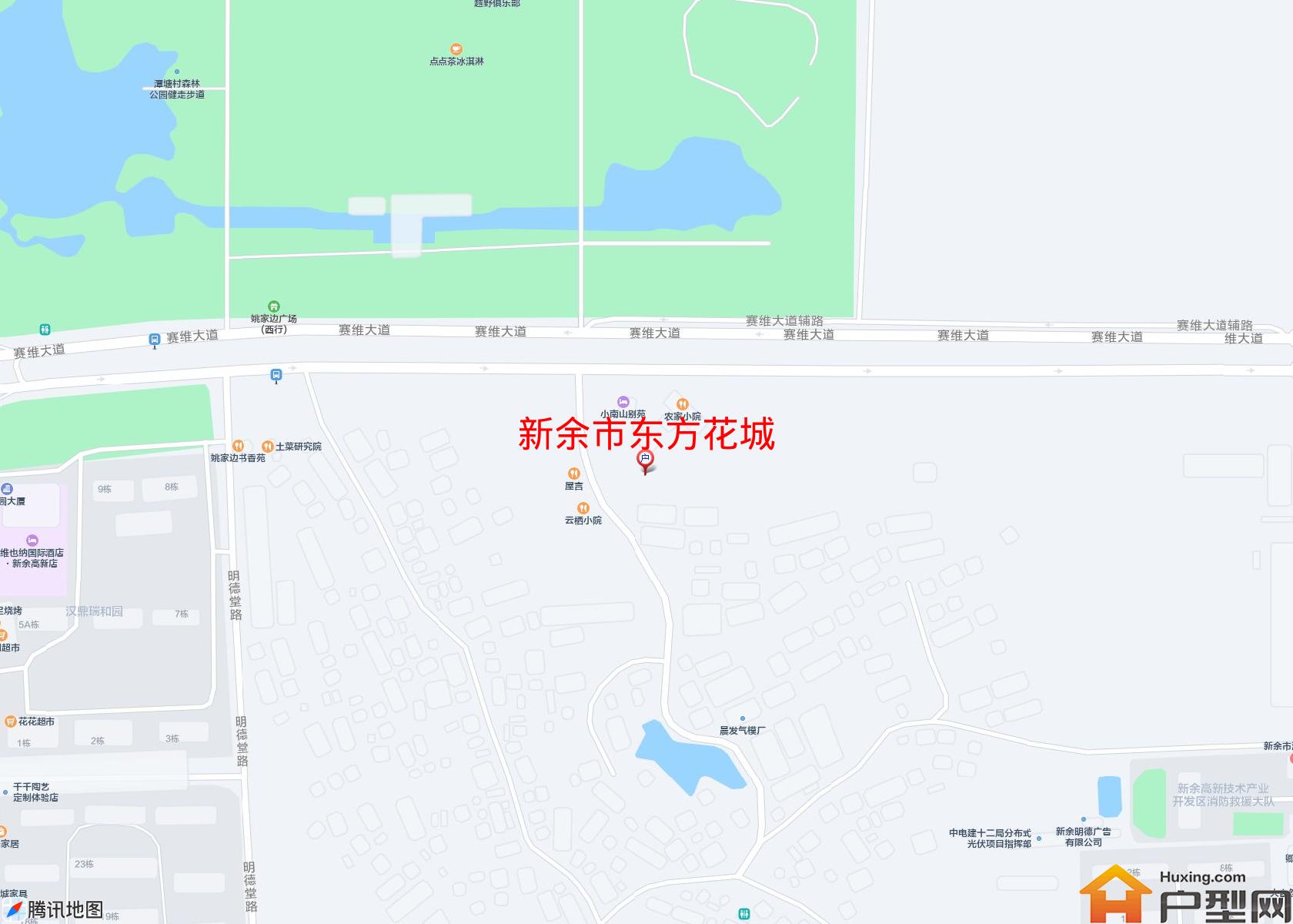 东方花城小区 - 户型网