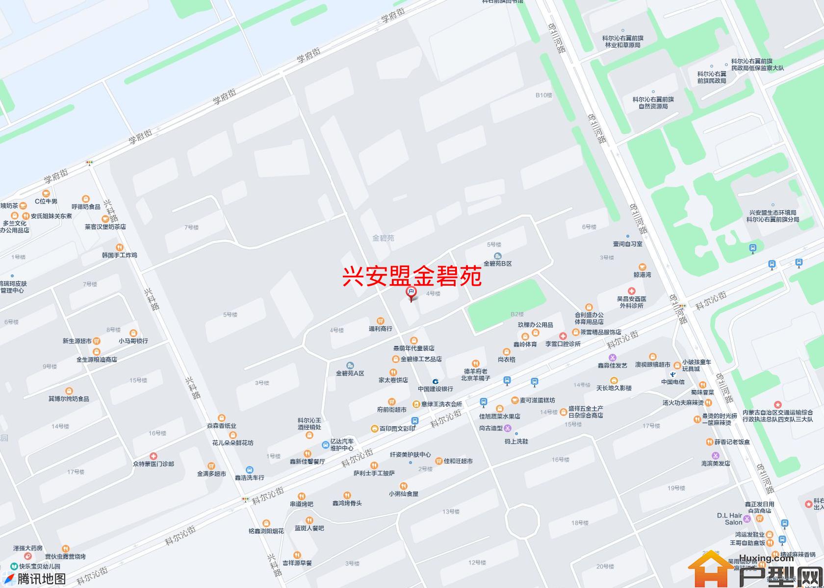 金碧苑小区 - 户型网