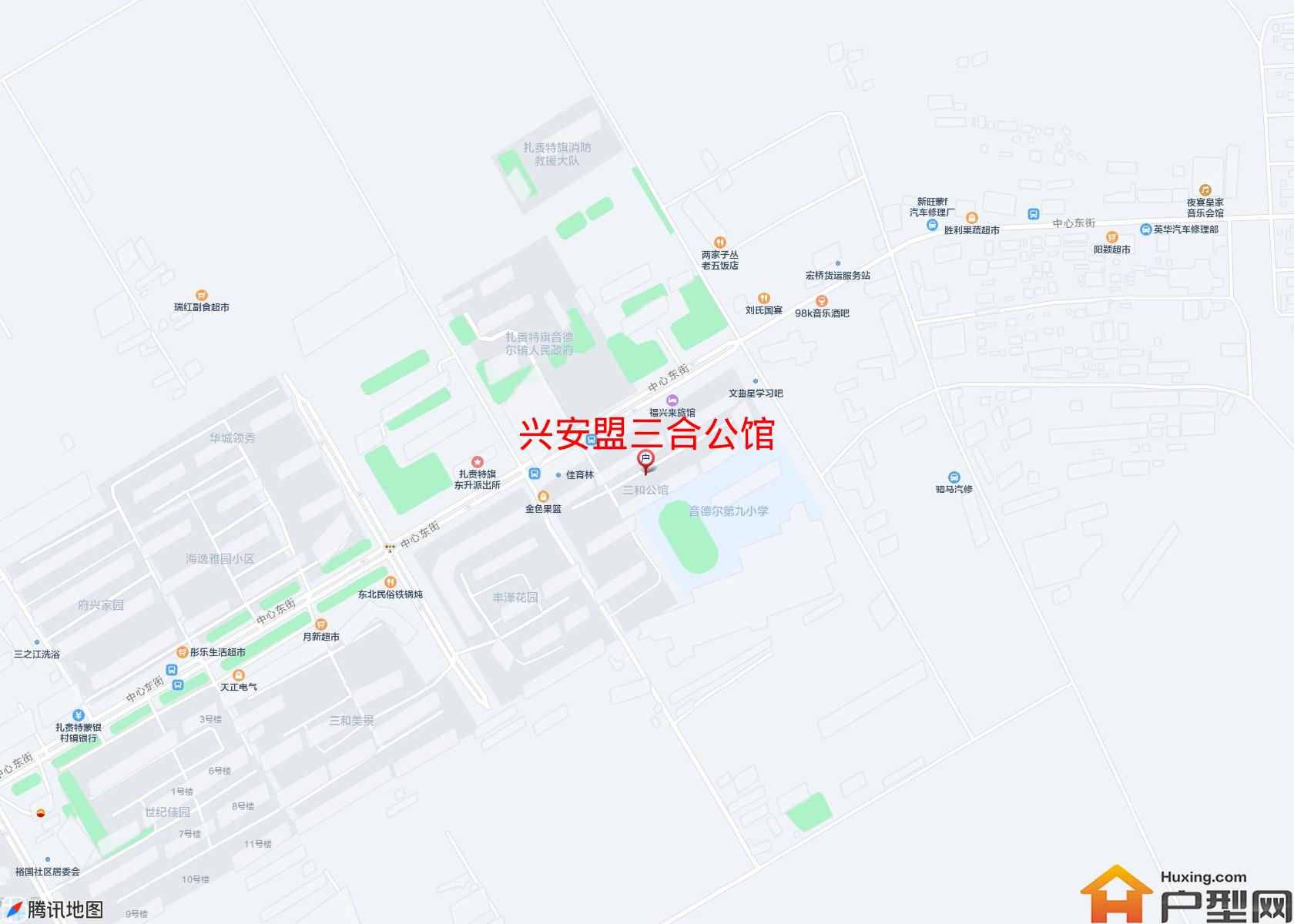 三合公馆小区 - 户型网