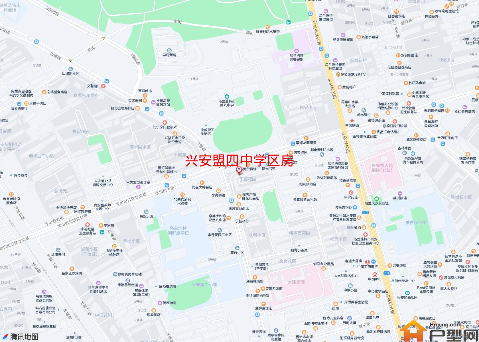 四中学区房小区 - 户型网