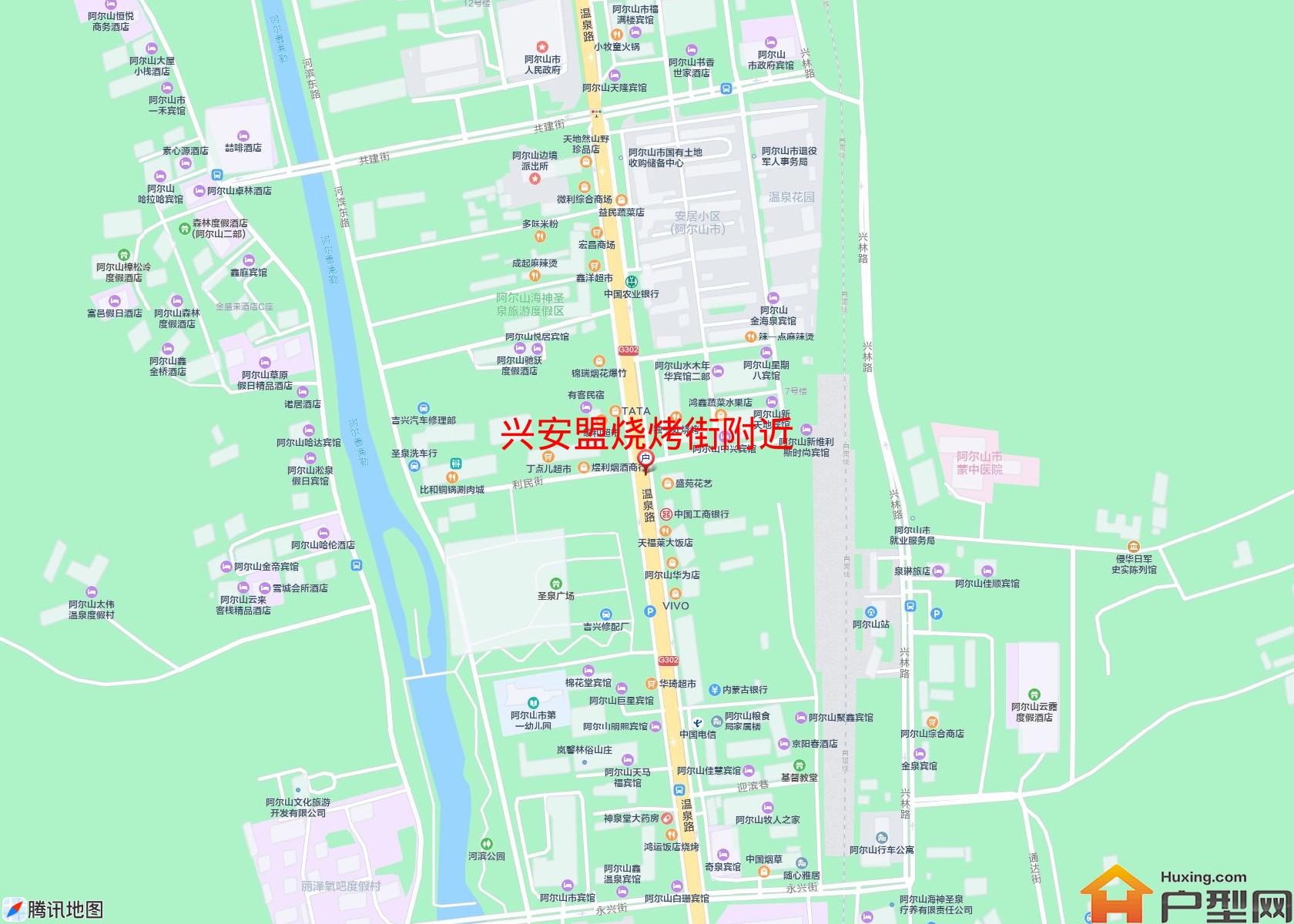 烧烤街附近小区 - 户型网