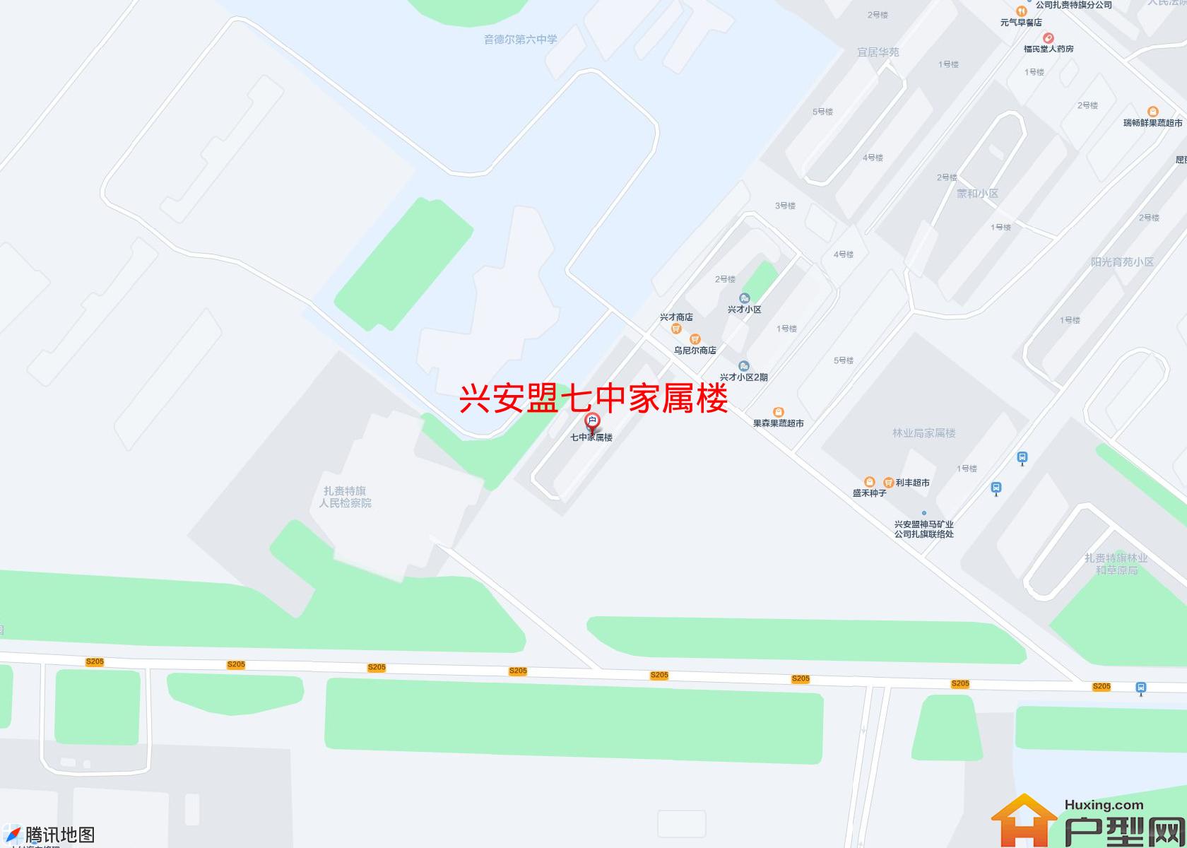 七中家属楼小区 - 户型网