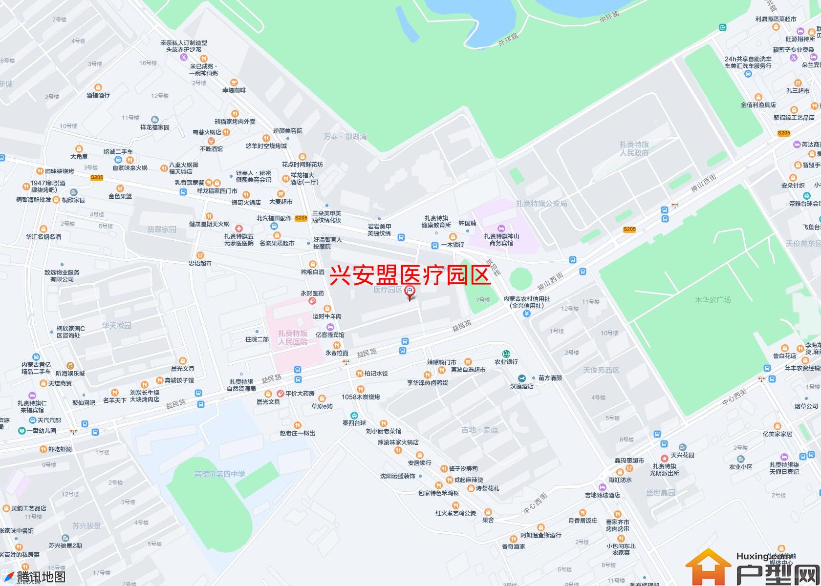 医疗园区小区 - 户型网