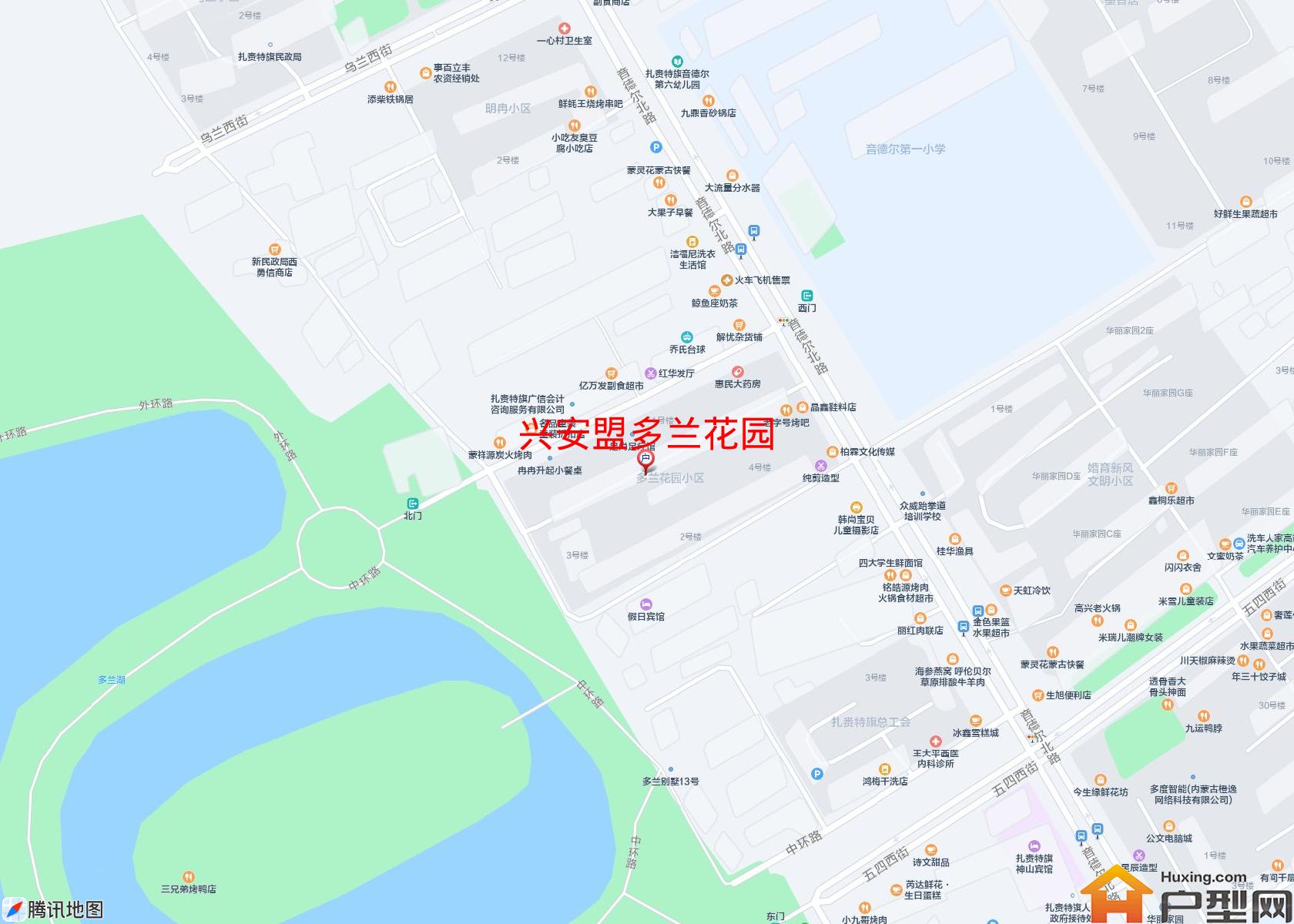 多兰花园小区 - 户型网