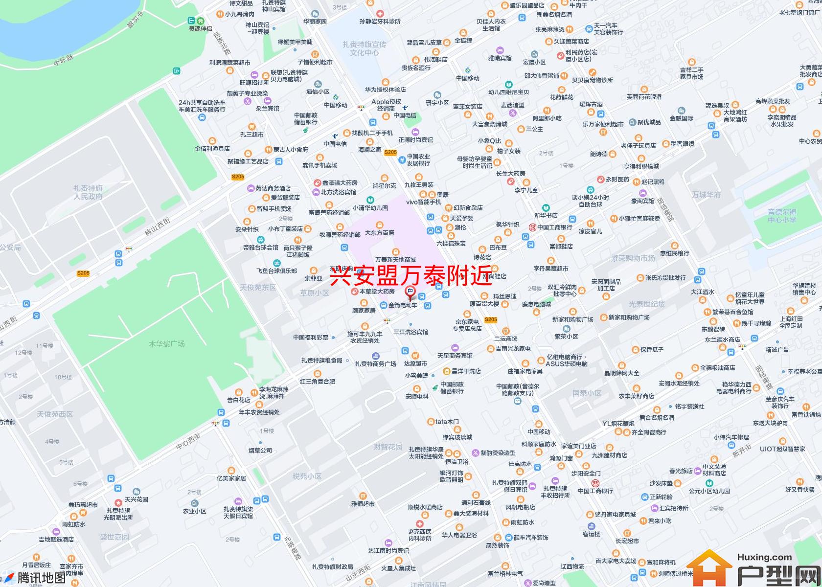 万泰附近小区 - 户型网