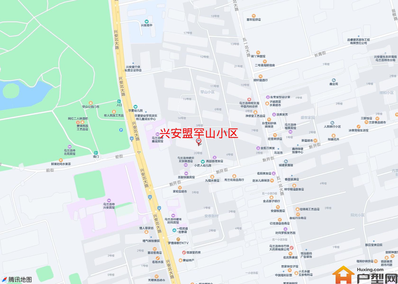 罕山小区小区 - 户型网