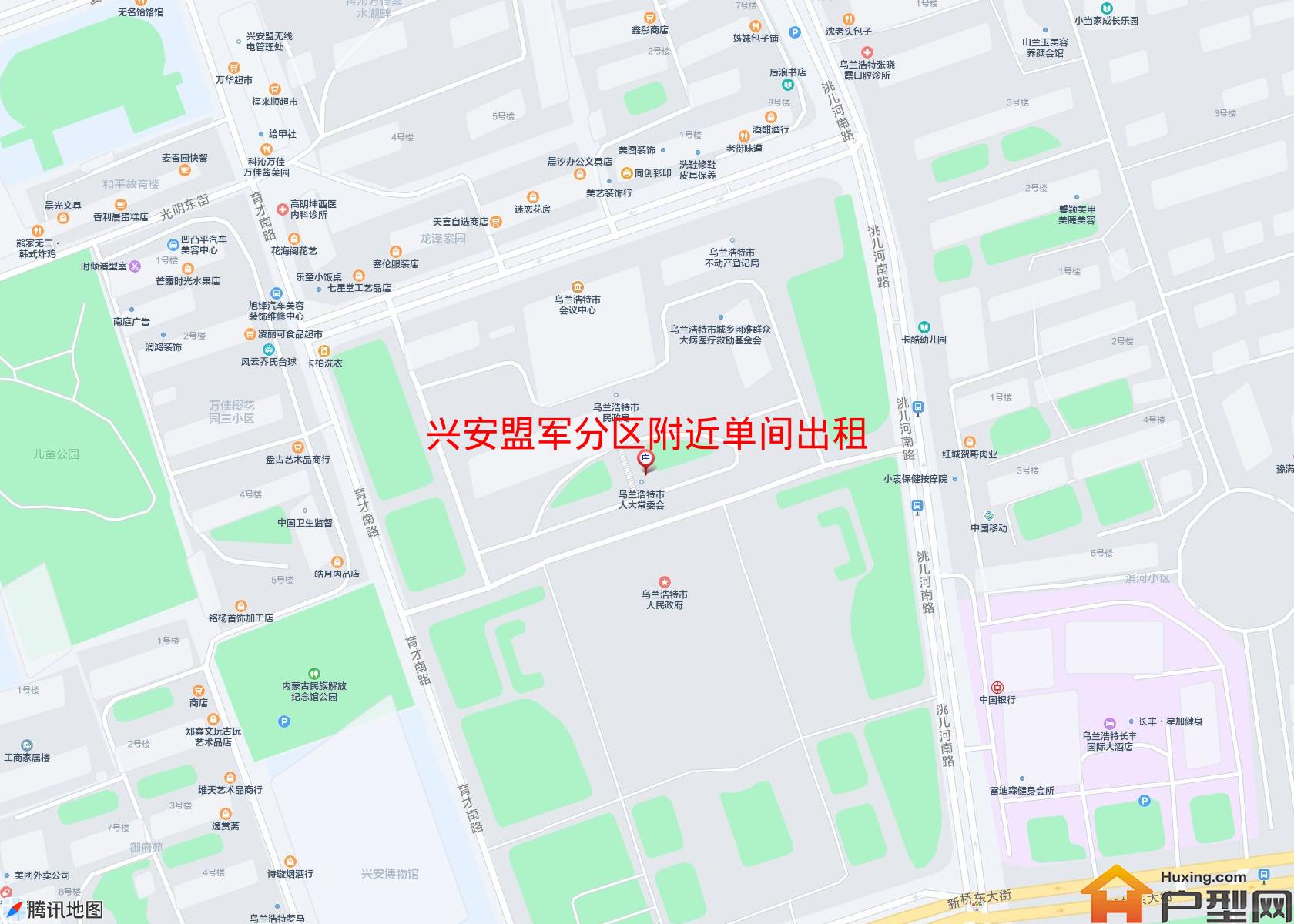 军分区附近单间出租小区 - 户型网