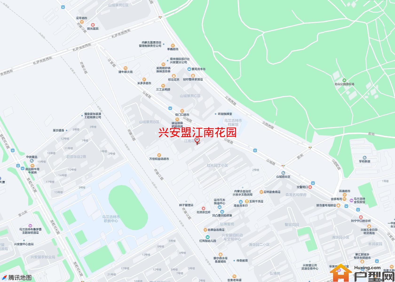 江南花园小区 - 户型网