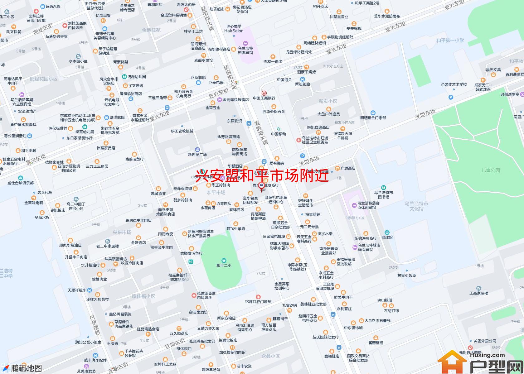 和平市场附近小区 - 户型网
