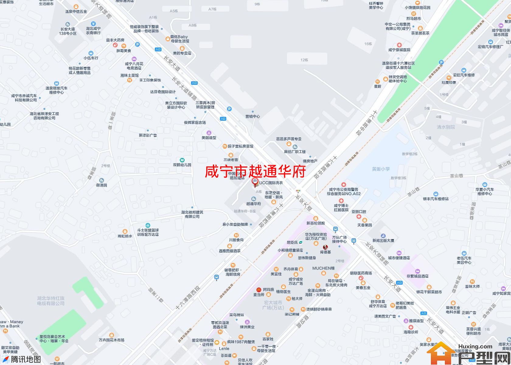 越通华府小区 - 户型网