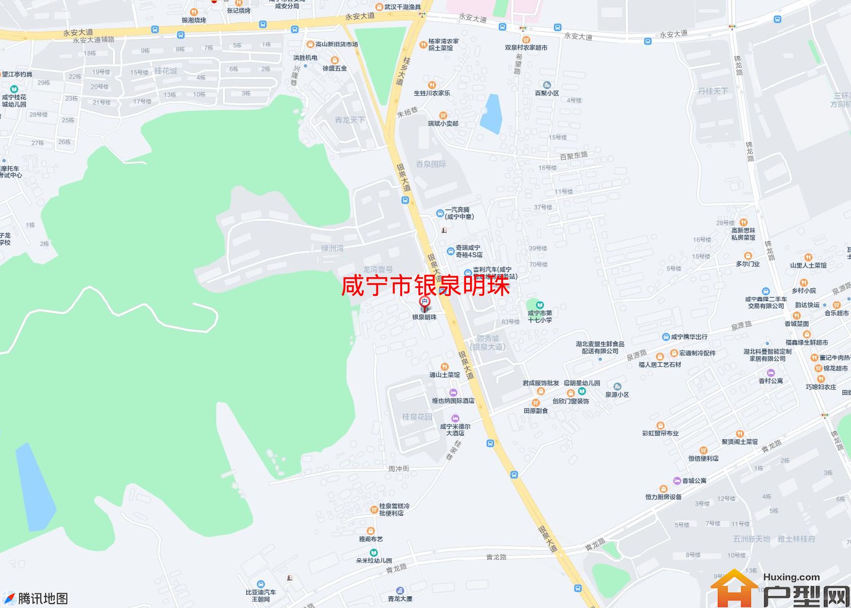 银泉明珠小区 - 户型网