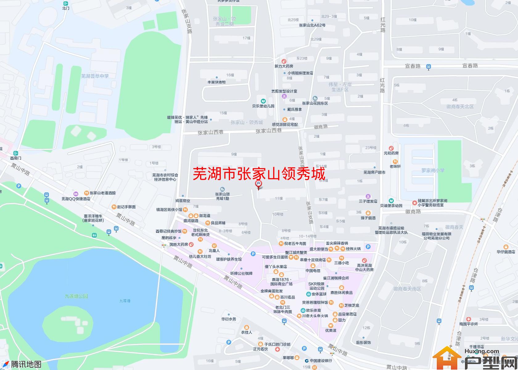 张家山领秀城小区 - 户型网