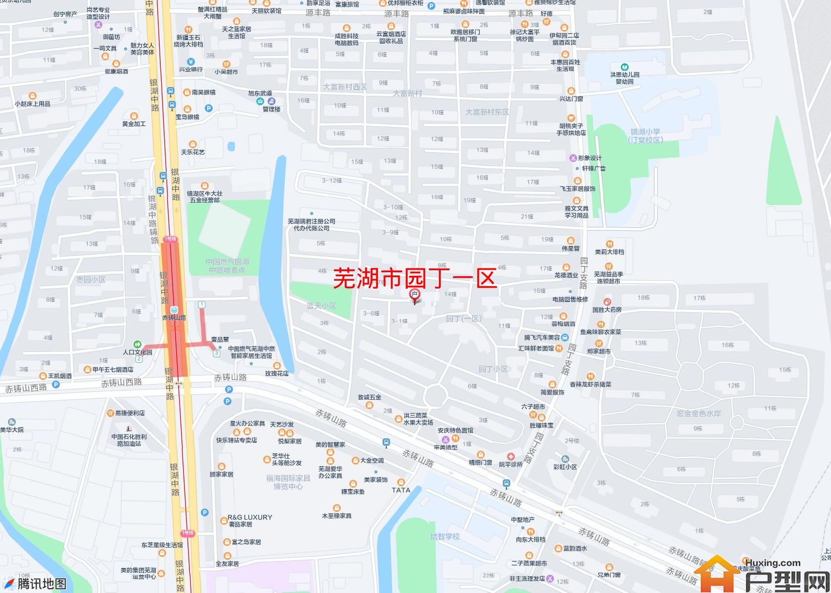 园丁一区小区 - 户型网