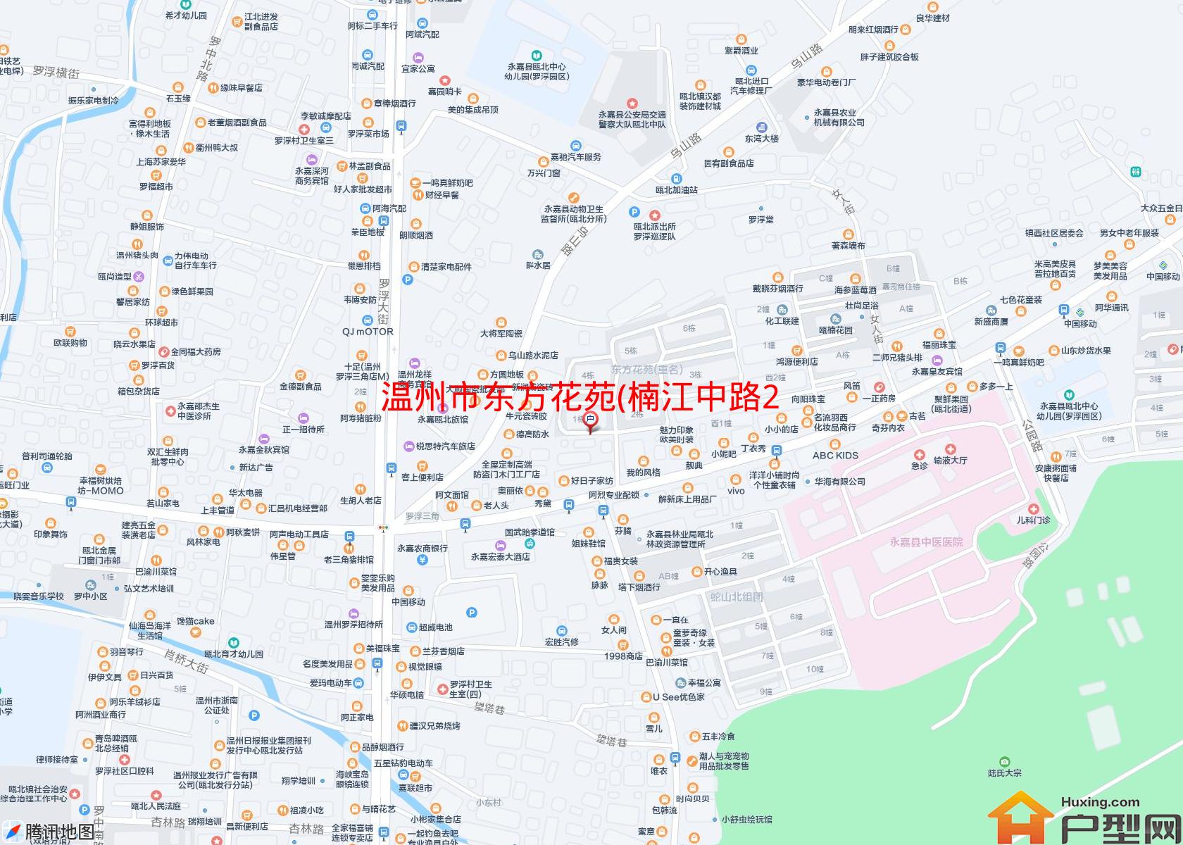 东方花苑(楠江中路230号)小区 - 户型网