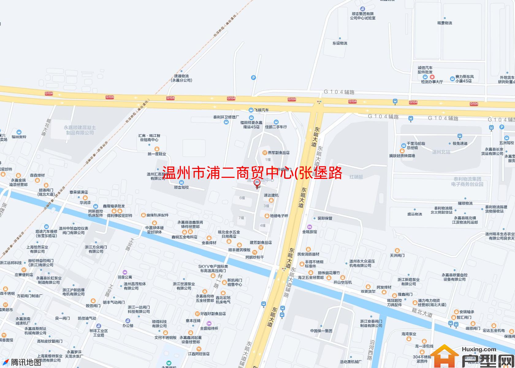 浦二商贸中心(张堡路)小区 - 户型网