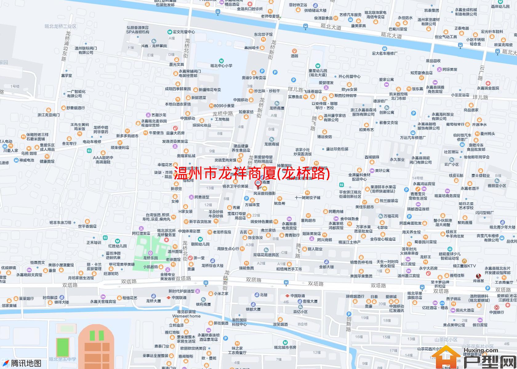 龙祥商厦(龙桥路)小区 - 户型网