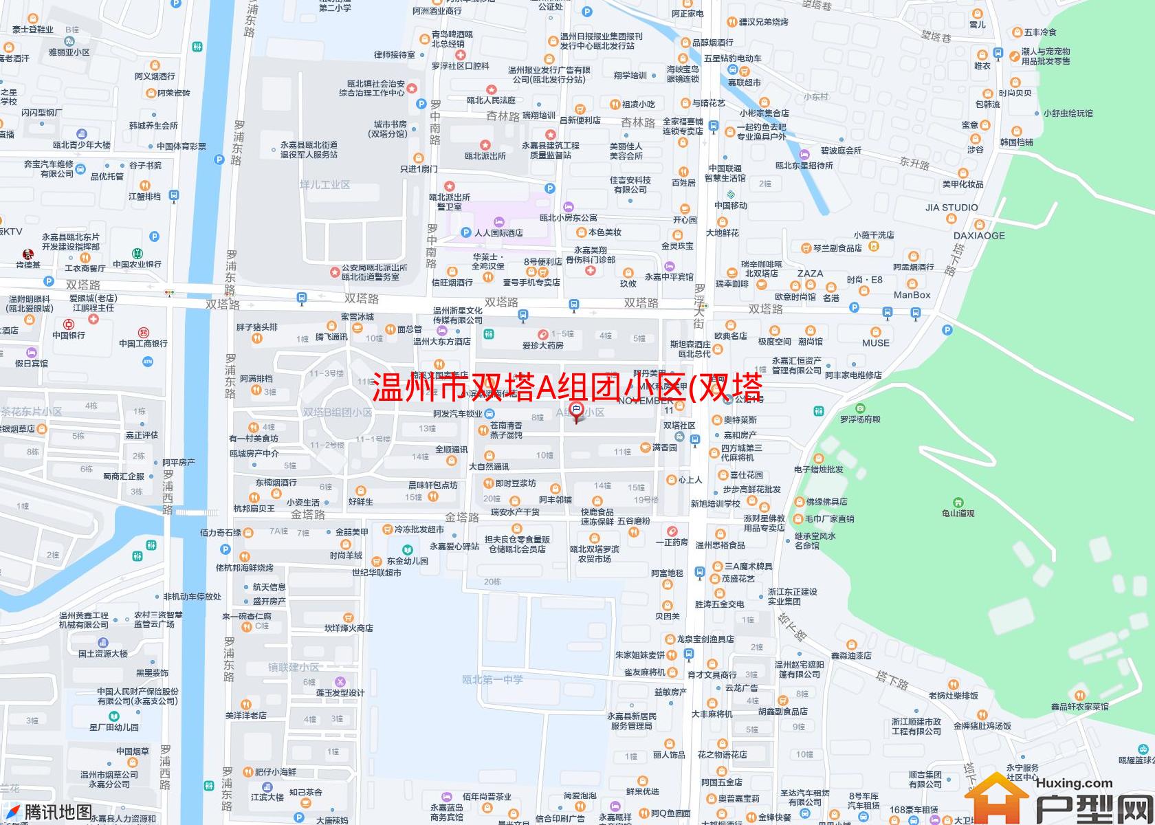 双塔A组团小区(双塔路)小区 - 户型网