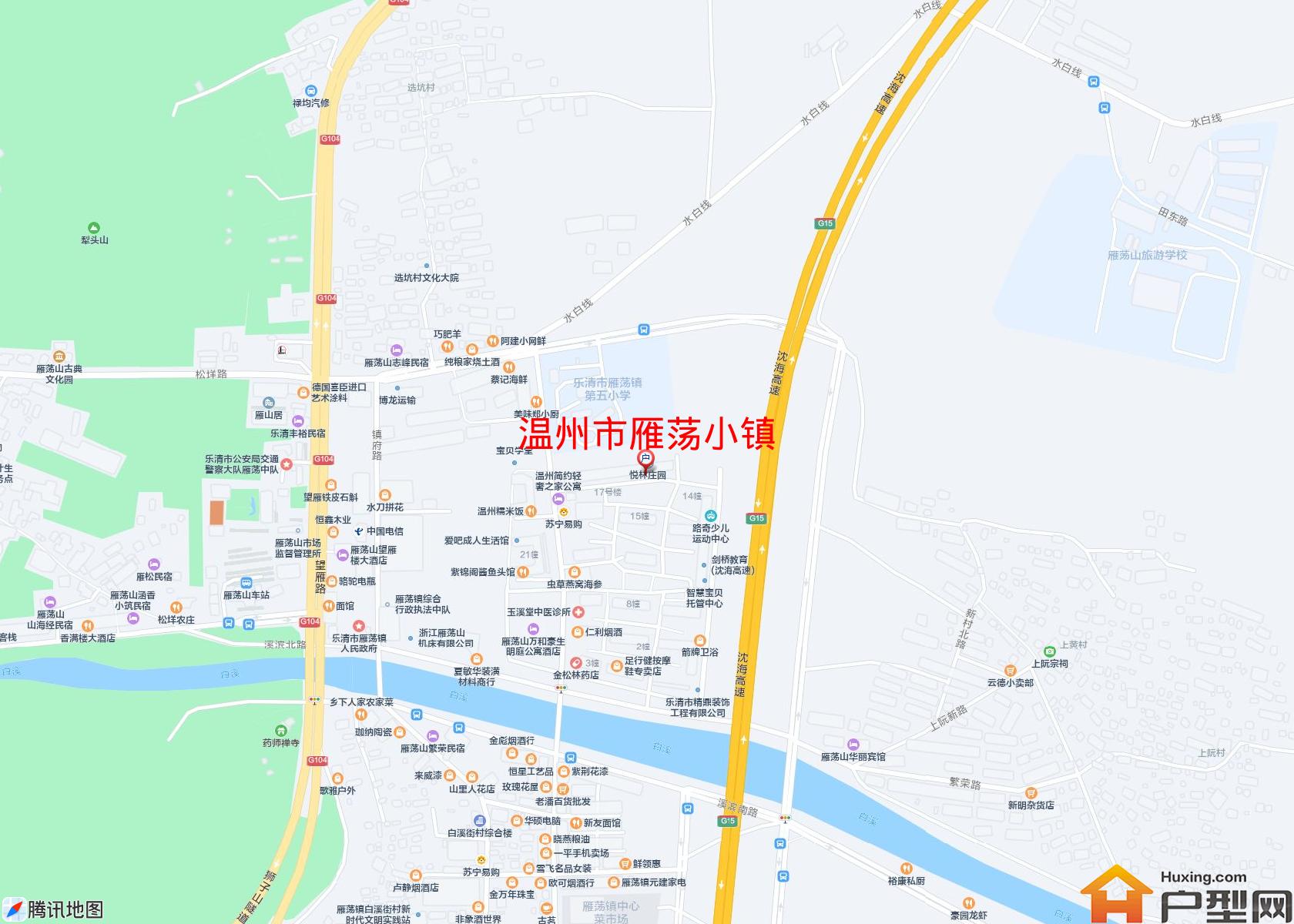 雁荡小镇小区 - 户型网