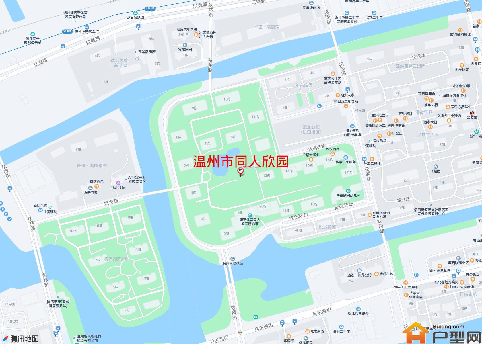 同人欣园小区 - 户型网